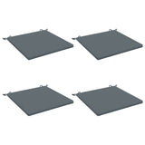 4-Piece Seat Cushions SOEST 4 pcs 100% Polyester Blue 944770