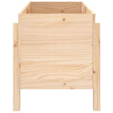 Garden Raised Bed 101x50x57 cm Solid Wood Pine 825212