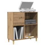Record Cabinet Artisan Oak 84.5x38x89 cm Engineered Wood 857172