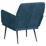 Armchair Blue 62x79x79 cm Velvet 351381