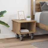 TV Stand Artisan Oak 37 x 35 x 35 cm Engineered Wood 891055