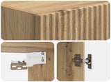 Cabinet Set 2 pcs Artisan Oak 66 x 34.5 x 90 cm Engineered Wood 3416546
