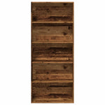Book Cabinet Old Wood 80x30x189 cm Engineered Wood 3314676