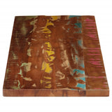 Table Top 140x50x2.5 cm Rectangular Solid Wood Reclaimed 371052