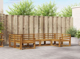 Outdoor Sofa Set 6 pcs Natural Solid Acacia Wood 3366882