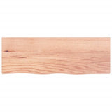 Bathroom Countertop Light Brown 80x30x cm Treated Solid Wood 3156115