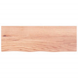Bathroom Countertop Light Brown 80x30x cm Treated Solid Wood 3156115