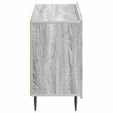 Sideboard Grey Sonoma 89 x 34.5 x 62 cm Engineered Wood 894431