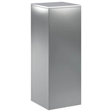 Plant Stand Silver 30 x 30 x 80 cm Steel 8012498