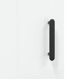 Highboard High Gloss White 69.5x31x115 cm Engineered Wood 828246