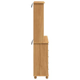 Hutch ASKIM Honey Wax 91 x 40 x 200.5 cm Solid Pine Wood 3334640