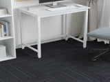 Carpet Tile Dark Grey with Stripes 50 x 50 cm 20 pcs 42032439