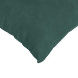 Sofa Pillows 2 pcs Dark Green 80 x 80 cm Corduroy Fabric 42014059