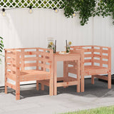 Garden Chairs 2 pcs 61.5x53x71 cm Solid Wood Douglas 825133