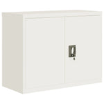 ZNTS File Cabinet White 90x40x70 cm Steel 339720