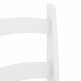 Dining Chairs 2 pcs White 40x46x99 cm Solid Wood Pine 4005728