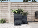 Planter with Removable Inner Anthracite 21/49 L PP Concrete Look 364694