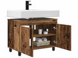 Bathroom Vanity Unit Old Wood 60 x 35 x 60 cm Engineered Wood 889403
