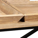 Console Table Solid Mango Wood 130x40x80 cm 244897