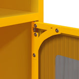 Sideboard Mustard Yellow 100.5x39x107 cm Cold-rolled Steel 853419