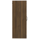 Hanging Wall Cabinet Brown Oak 69.5x34x90 cm 817392