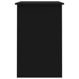 Desk Black 100x50x76 cm Engineered Wood 801081