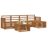 Outdoor Sofa Set 6 pcs Natural 3374679