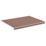 Replacement Fabric for Awning Brown 4x3 m 311977