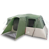 Family Tent Tunnel 16-Person Green Waterproof 94707