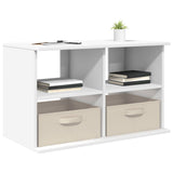 TV stand with Drawer White 79 x 40 x 48 cm 8000460