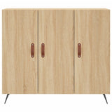 Sideboard Sonoma Oak 90x34x80 cm Engineered Wood 828079