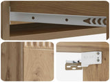 Wall-Mounted Side Table Artisan Oak 87.5 x 34.5 x 17 cm 899014