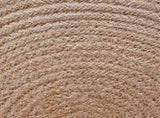 Jute Placemets 12 pcs Natural and White 30 cm 100% Tossa Jute 42012319