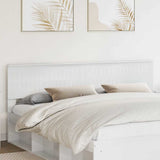 Headboard Gloss White Engineered wood 888379