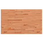 Table Top 100x60x1.5 cm Rectangular Solid Wood Beech 3188892
