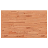 Table Top 100x60x1.5 cm Rectangular Solid Wood Beech 3188892