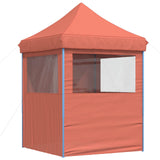 Party Tent Folding Terracotta 200 x 200 x 306 cm Oxford Fabric 42023538