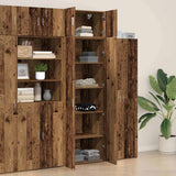 Storage Cabinet 3 pcs Old Wood 3365635