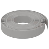 Garden Edgings 5 pcs Grey 10 m 10 cm Polyethylene 3155431