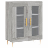 Sideboard Grey Sonoma 69.5x34x90 cm Engineered Wood 827778