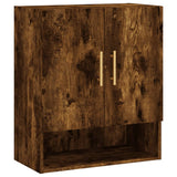 Wall Cabinet Smoked Oak 60x31x70 cm Engineered Wood 829897