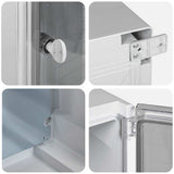 Control Cabinet Grey 32 x 15 x 35 cm ABS Plastic 4106509