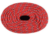 Multipurpose Utility Rope 8 mm 250 m Red PP 420 kg Max Load 3473293