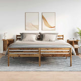 Bedside Tables 2 pcs Old Wood 46.5x29x61 cm Engineered Wood 858665