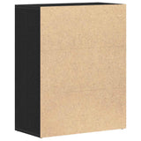 Sideboard Black Oak 60x30x75 cm Engineered Wood 862449