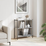 Bookcase Grey Sonoma 72x28x77.5 cm Engineered Wood 838881
