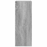 TV Wall Cabinet Grey Sonoma 30 x 31 x 80 cm Engineered Wood 892301