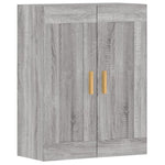 Wall Mounted Cabinets 2 pcs Grey Sonoma Engineered Wood 3197983