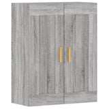 Wall Mounted Cabinets 2 pcs Grey Sonoma Engineered Wood 3197983