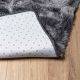 Shaggy Rug High Pile NAVARRA Dark Grey 200x290 cm Polyester 4102848